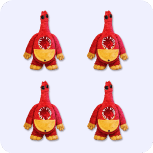 Chum Chompkins Plush 4PCS